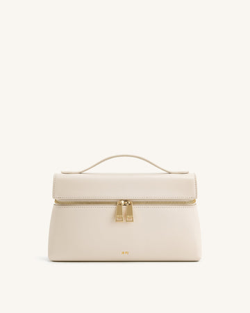 Thea Top Handle Bag - White