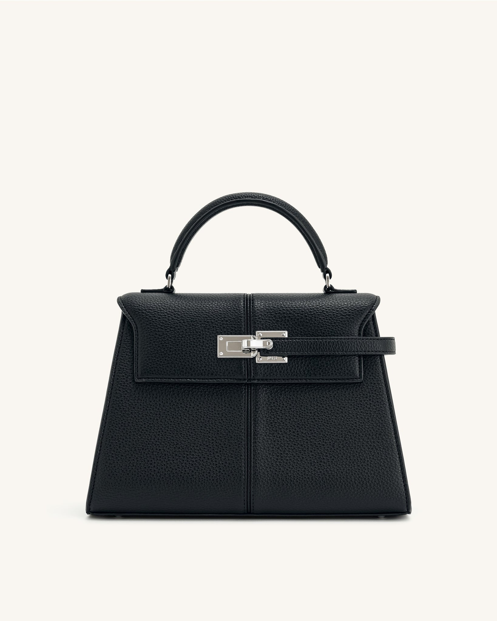 Elise Large Size Handbag - Black