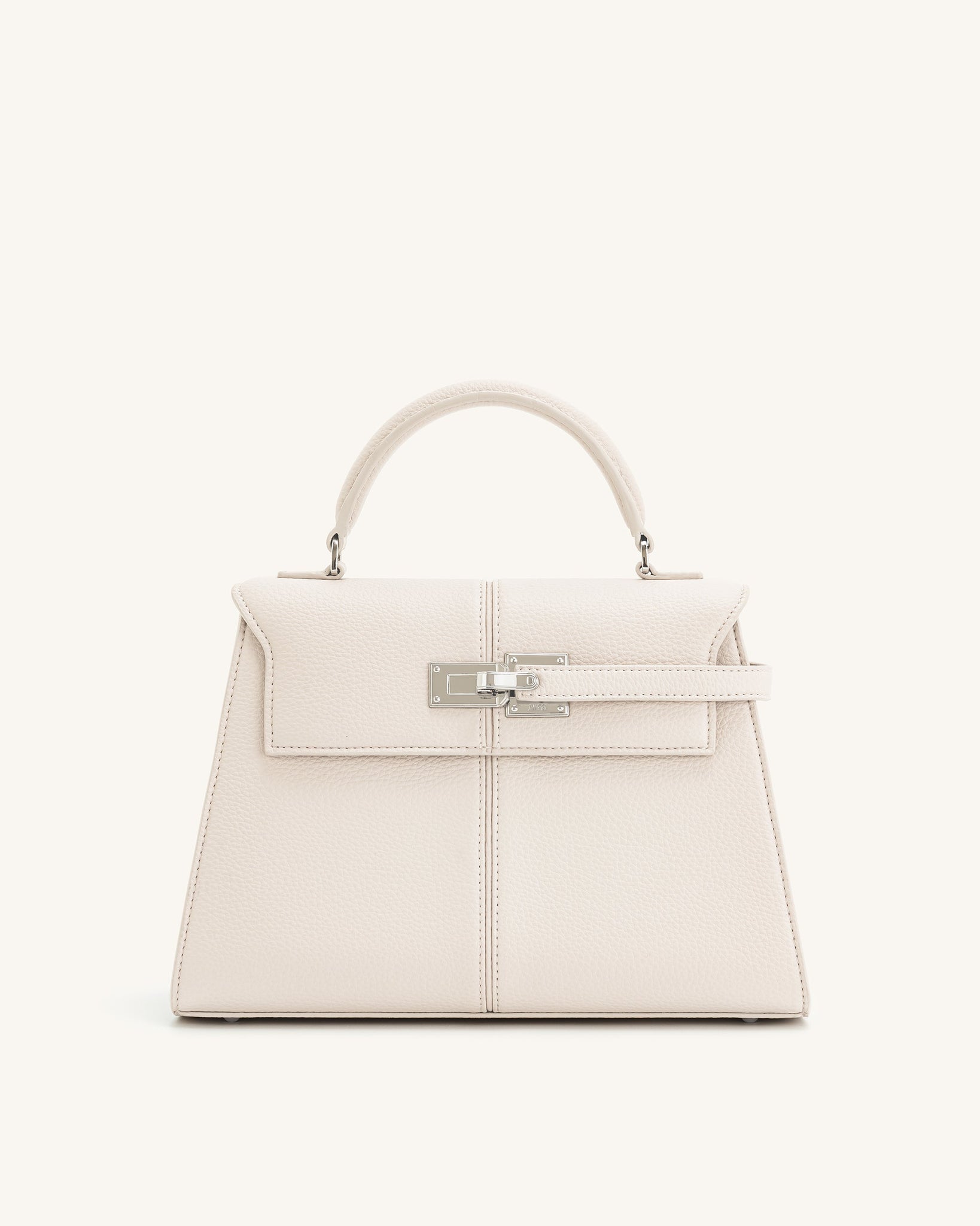 Elise Large Size Handbag - White