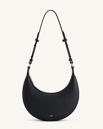 Carly Medium Shoulder Bag - Black