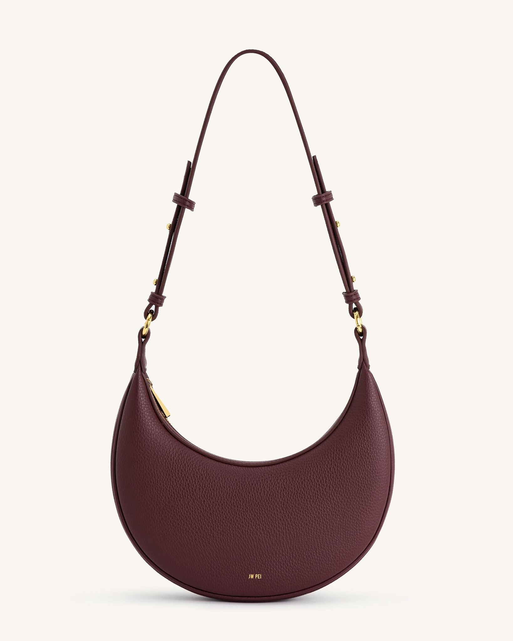 Carly Medium Shoulder Bag - Deep Red